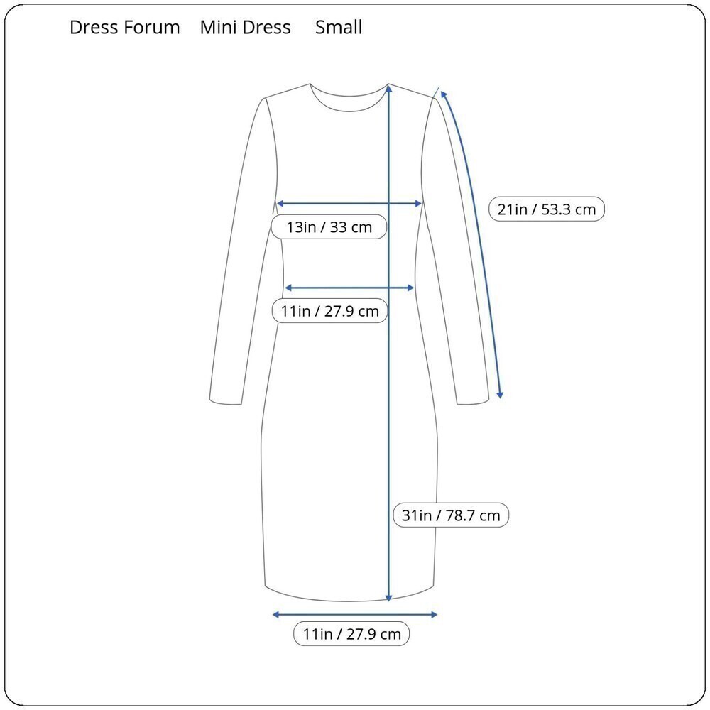 Dress Forum Women Size S Blue Smocked Satin Pullover Long Sleeve Mini NEW Dress - Picture 6 of 15